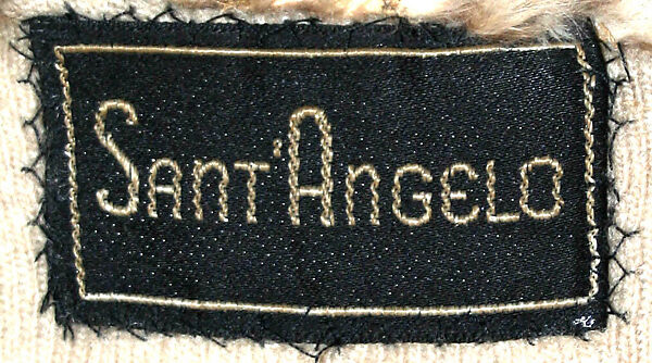 Poncho, Giorgio di Sant'Angelo (American, born Italy, 1933–1989), fur, wool, American