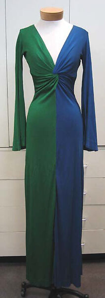 Evening dress, Scott Barrie (American, 1946–1993), silk, American 