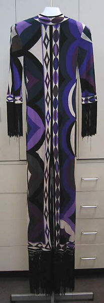 Bodysuit, Emilio Pucci (Italian, Florence 1914–1992), silk, Italian
