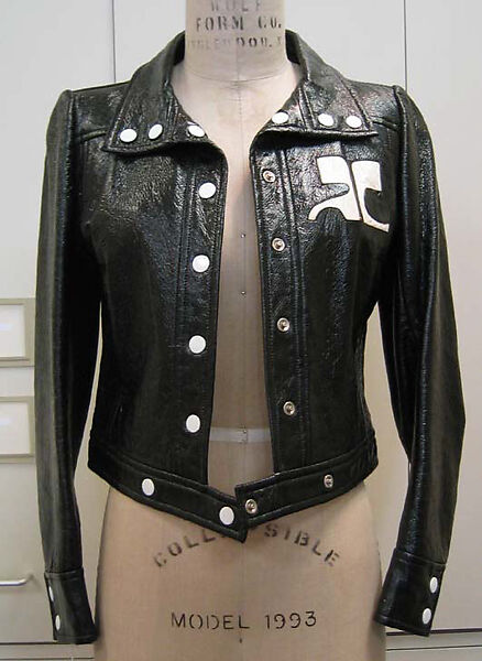 Ensemble, André Courrèges (French, Pau 1923–2016 Neuilly-sur-Seine), cotton, plastic (polyurethane), French