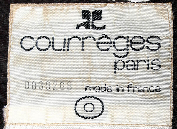 Ensemble, André Courrèges (French, Pau 1923–2016 Neuilly-sur-Seine), cotton, plastic (polyurethane), French