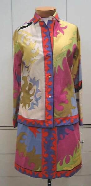 Ensemble, Emilio Pucci (Italian, Florence 1914–1992), a-c) cotton, Italian