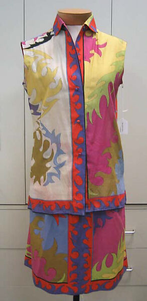 Ensemble, Emilio Pucci (Italian, Florence 1914–1992), a-c) cotton, Italian