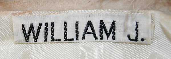 Hat, William J. (American, 1948–1962), feathers, silk, cotton, plastic, American