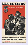 Poster for the publication of the book '5 cuentos de miedo' (5 Tales of Fear), Lorenzo Homar  Puerto Rican, Silkscreen