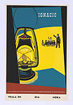 Poster for the film "Ignacio" (1956) directed by Ángel F. Rivera, Eduardo Vera Cortés  Puerto Rico, Silkscreen