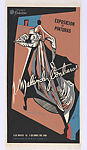 Poster for an exhibition of paintings by José Meléndez Contreras at the Galería Pintadera, Piedras, Puerto Rico, Eduardo Vera Cortés  Puerto Rico, Silkscreen
