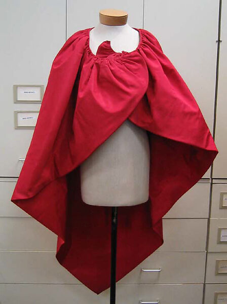 Evening ensemble, Pierre Cardin (French (born Italy), San Biagio di Callalta 1922–2020 Neuilly), a) wool, silk, synthetic; b) silk, French