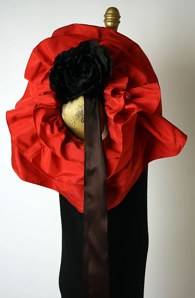 Evening ensemble, Pierre Cardin (French (born Italy), San Biagio di Callalta 1922–2020 Neuilly), a) wool, silk, synthetic; b) silk, French