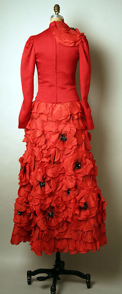 Evening dress, Arnold Scaasi (American, born Montreal, Canada, 1931–2015), silk, American