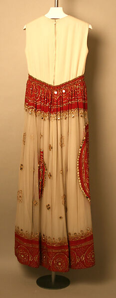 Evening ensemble, Arnold Scaasi (American, born Montreal, Canada, 1931–2015), silk, American