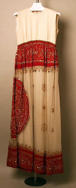 Evening ensemble, Arnold Scaasi (American, born Montreal, Canada, 1931–2015), silk, American