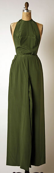 Evening ensemble, Madame Grès (Germaine Émilie Krebs) (French, Paris 1903–1993 Var region), silk, French