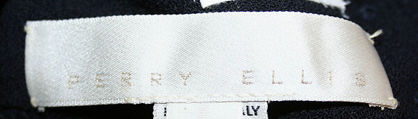 Dress, Perry Ellis Sportswear Inc. (American, founded 1978), wool, American