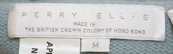 Dress, Perry Ellis Sportswear Inc. (American, founded 1978), wool, American