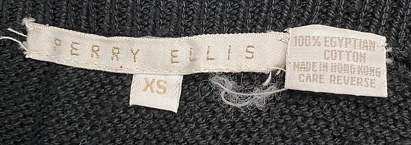 Ensemble, Perry Ellis Sportswear Inc. (American, founded 1978), cotton, American