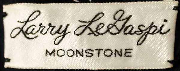 Dress, Larry LeGaspi (American, born 1951), synthetic fiber, American