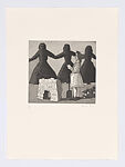 Mary, Mary, Quite Contrary II, from "Nursery Rhymes", Paula Rego  British, Etching and aquatint