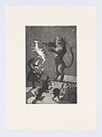 Hey diddle diddle, from "Nursery Rhymes", Paula Rego  British, Etching and aquatint