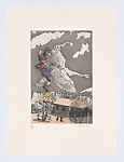 Old Mother Goose, from "Nursery Rhymes", Paula Rego  British, Hand-colored etching and aquatint