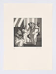 A Frog he would a-wooing go I, from "Nursery Rhymes", Paula Rego  British, Etching and aquatint