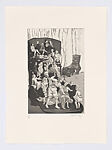 The Old Woman who lived in a Shoe, from "Nursery Rhymes", Paula Rego  British, Etching and aquatint