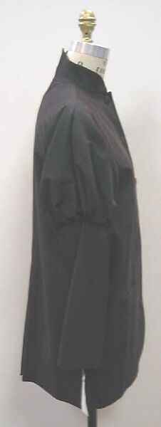 Suit, Romeo Gigli (Italian, born 1949), (a,b) nylon/acetate/spandex; (c) linen, feathers, Italian