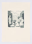 Dance to your Daddy, from "Nursery Rhymes", Paula Rego  British, Color etching