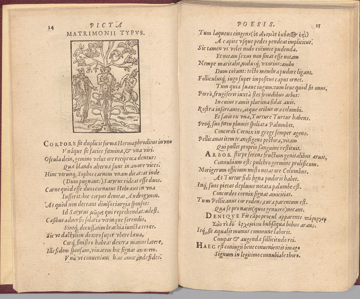 Picta poesis vt pictvra poesis erit, Barthélemy Aneau (French, ca. 1510–1561)