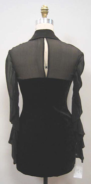 Evening ensemble, Romeo Gigli (Italian, born 1949), (a) rayon/cotton/silk blend, rayon; (b) rayon/cotton/silk blend, Italian