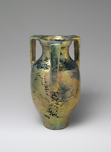 Vase, Designed by Mary Chase Perry (1867–1961), Earthenware, American