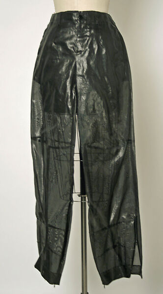 Ensemble, Dolce &amp; Gabbana (Italian, founded 1985), (a) silk (?); (b,c) silk, Italian