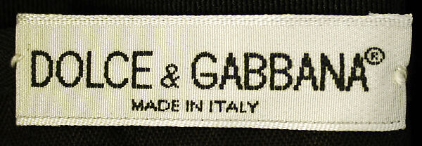 Corset, Dolce &amp; Gabbana (Italian, founded 1985), [medium not available], Italian