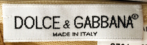 Corset, Dolce &amp; Gabbana (Italian, founded 1985), synthetic fiber, Italian