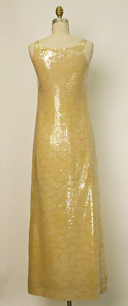 Evening ensemble, Halston (American, Des Moines, Iowa 1932–1990 San Francisco, California), silk, synthetic, American