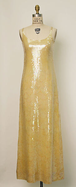 Evening ensemble, Halston (American, Des Moines, Iowa 1932–1990 San Francisco, California), silk, synthetic, American