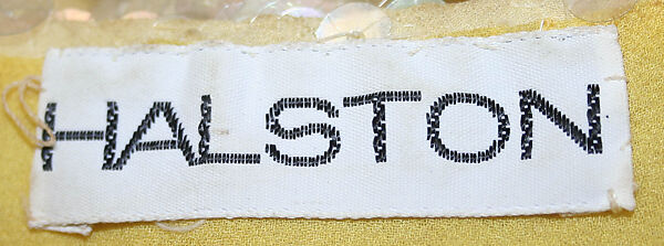 Evening ensemble, Halston (American, Des Moines, Iowa 1932–1990 San Francisco, California), silk, synthetic, American