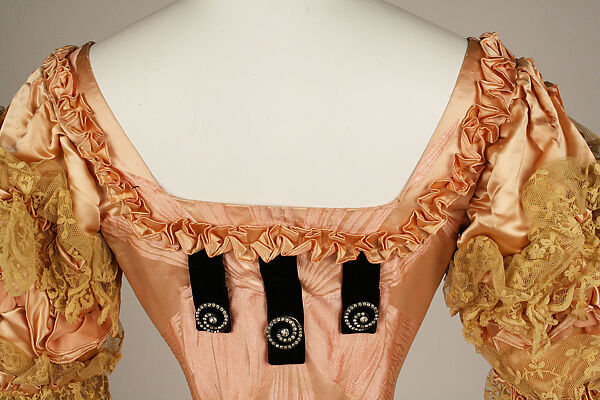 Ball gown, Jacques Doucet (French, Paris 1853–1929 Paris), silk, French