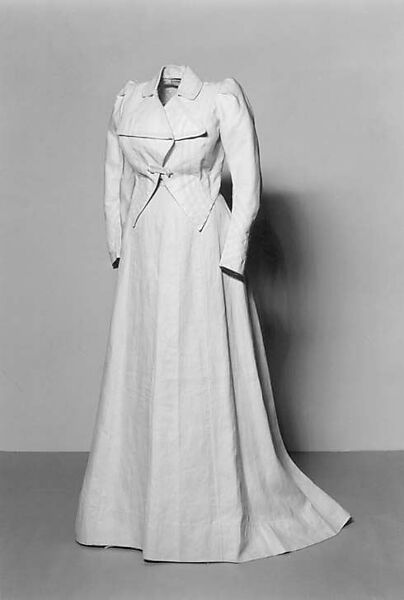 Skirt, linen, American or European