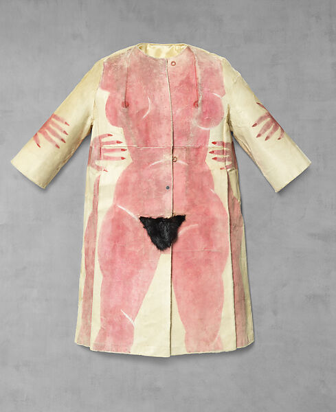 Coat, Jacques Kaplan  American, leather, fur, American