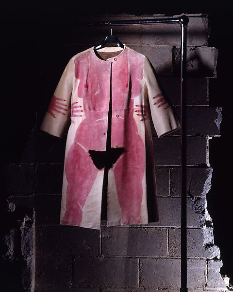 Coat, Jacques Kaplan (American, Paris 1924–2008 Kent, Connecticut), leather, fur, American