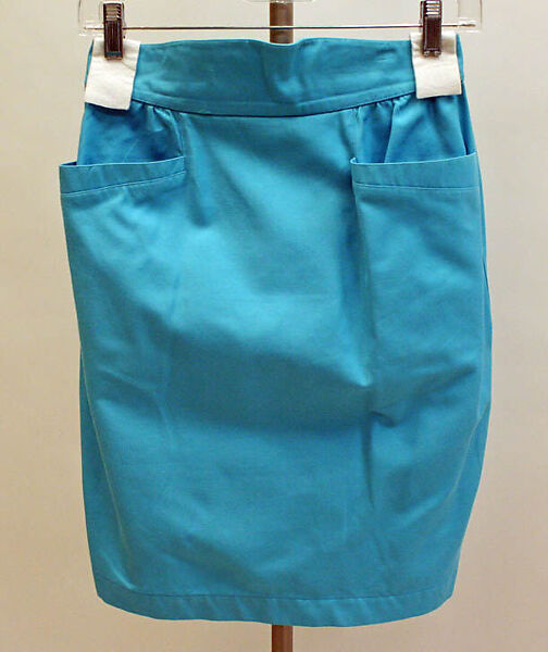 Suit, Mugler (French, founded 1974), a,b) cotton, French