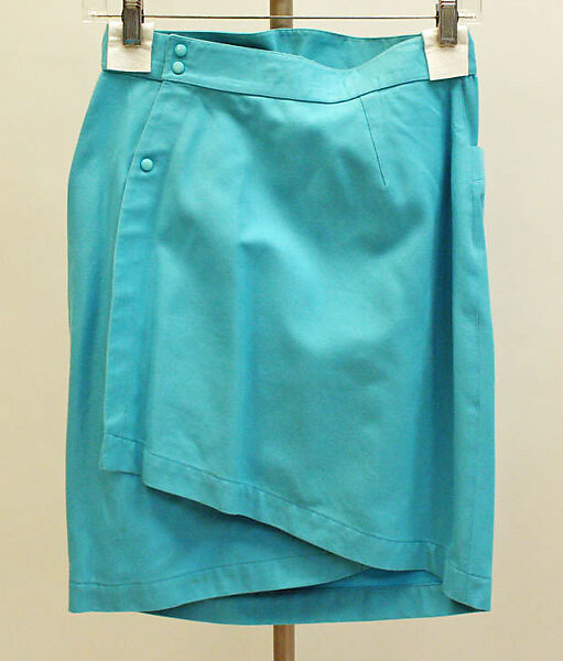 Suit, Mugler (French, founded 1974), a,b) cotton, French