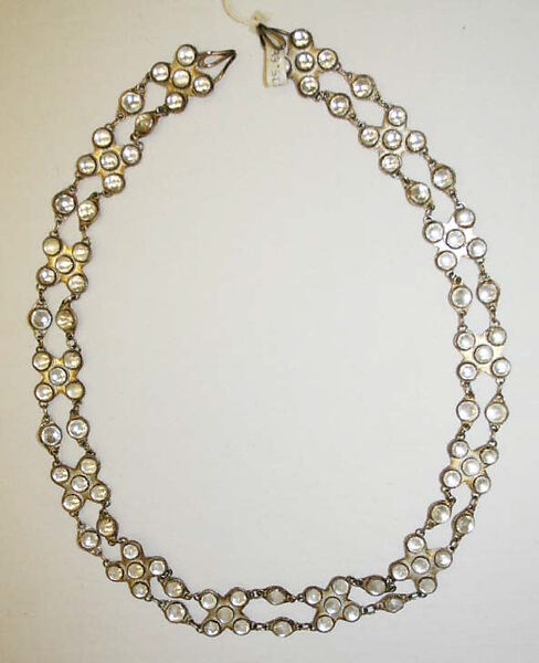 Dance ensemble, silk, metallic thread, metal, Thailand