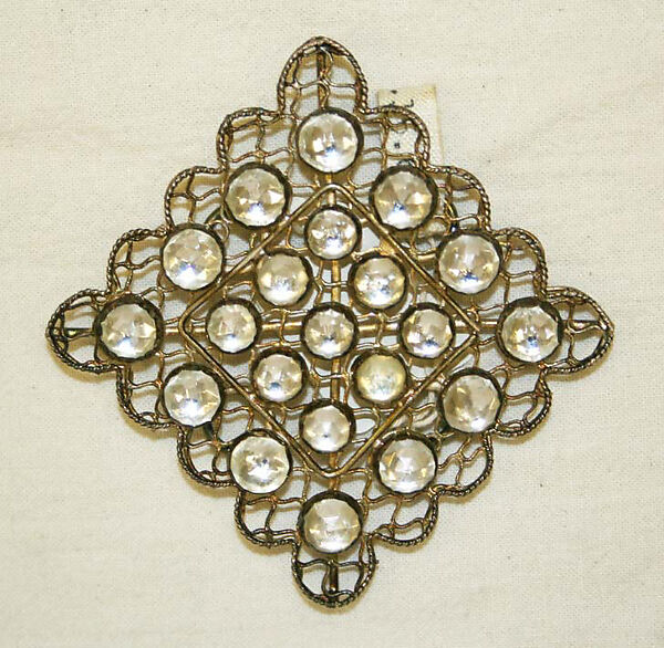 Dance ensemble, silk, metallic thread, metal, Thailand