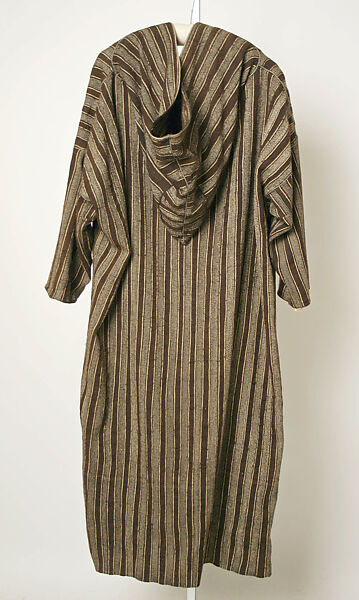 Djellaba, Silk; woven