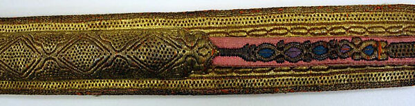 Man's Ensemble, Wool, leather, cotton, metal