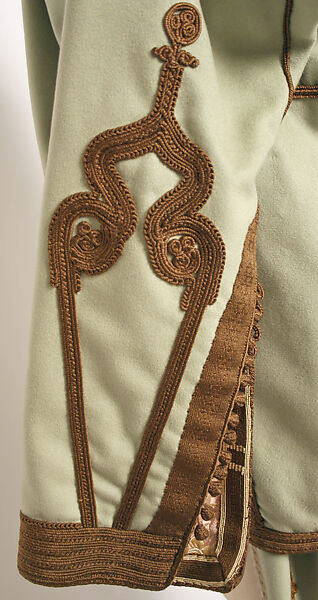 Man's Ensemble, Wool, leather, cotton, metal