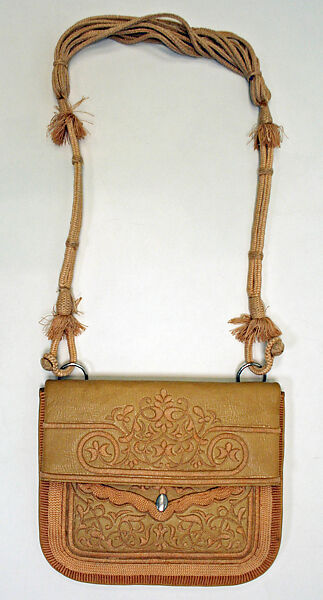 Man's Ensemble, Wool, leather, cotton, metal