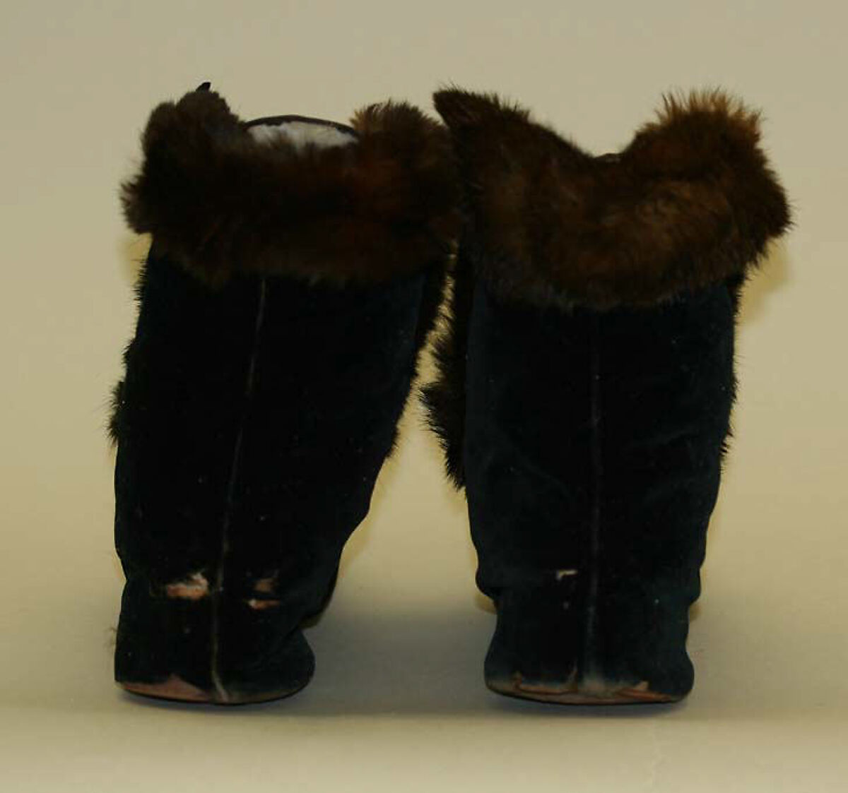 Overboots, cotton, fur, American or European